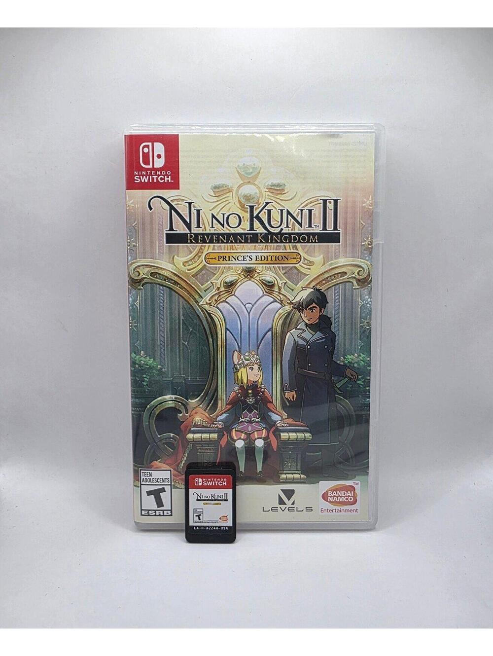 Like New!!! - Ni No Kuni II Revenant Kingdom - Prince's Edition for Switch - CIB